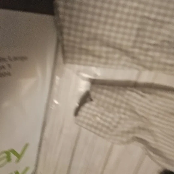 Nordstrom Shirt Mens Large Gray White Check Tech-Smart Trim Fit Button Up Pocket - Picture 4 of 7